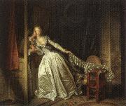 Jean-Honore Fragonard, The Stolen Kiss